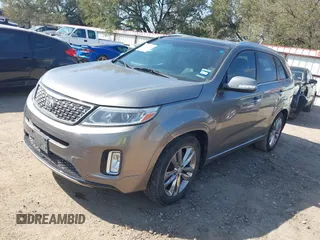2014 Kia Sorento SX Limited with VIN 5XYKW4A75EG517578, listed as a IAAI auction lot 41769586 with 183,583 mi miles. Bid and sale history available at carsss.com. Image 19.