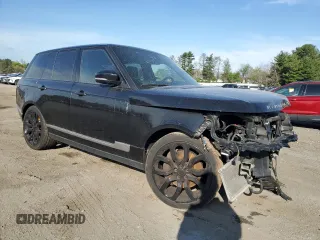 2015 Land Rover Range Rover Supercharged with VIN SALGS2TF9FA236260, listed as a Copart auction lot 53056205 with 112,231 mi miles and Salvage title. Bid and sale history available at DreamBid. Image 4.