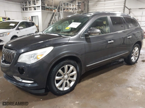 2013 Buick Enclave Premium with VIN 5GAKRDKD7DJ262279, listed as a IAAI auction lot 41254067 with 170,711 mi miles. Bid and sale history available at carsss.com. Image 17.