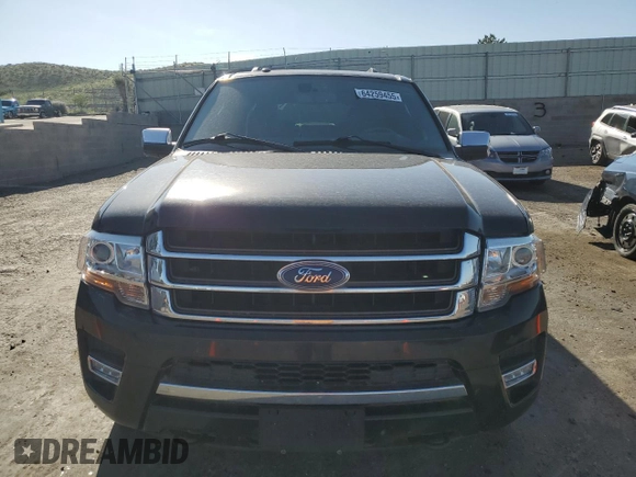 2015 Ford Expedition Max XLT with VIN 1FMJK1JT7FEF43088, listed as a Copart auction lot 64259455 with 135,522 mi miles and Salvage title. Bid and sale history available at DreamBid. Image 5.