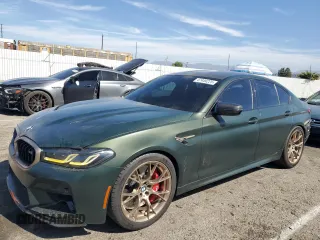 2022 BMW M5 CS z VIN WBS73CH0XNCG83113, wystawiony jako Copart lot #47449225 z przebiegiem 15 680 mil mil oraz Szkoda całkowita • Salvage title. Historia ofert i sprzedaży dostępna na DreamBid. Obrazek 1.