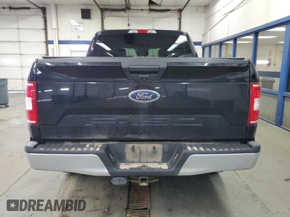 2018 Ford F-150 XL with VIN 1FTEW1E59JFA02357, listed as a Copart auction lot 53058665 with 101,666 mi miles and Clean Title. Bid and sale history available at DreamBid. Image 6.