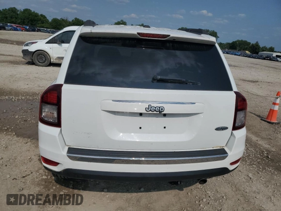 2017 Jeep Compass High Altitude with VIN 1C4NJCEB7HD156023, listed as a Copart auction lot 60522455 with 115,520 mi miles and Clean title. Bid and sale history available at DreamBid. Image 6.