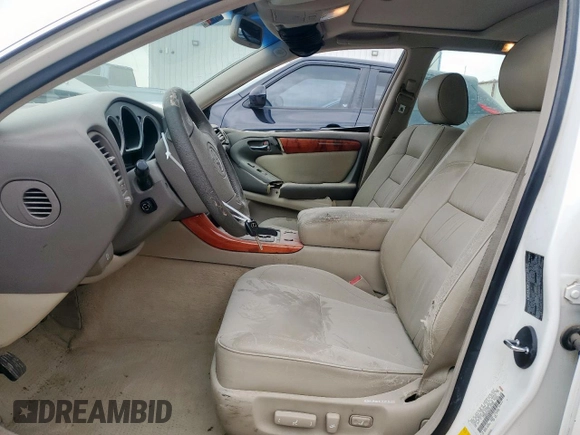 2002 Lexus GS 300 with VIN JT8BD69S220157308, listed as a Copart auction lot 57437435 with 200,096 mi miles and Clean Title. Bid and sale history available at DreamBid. Image 7.