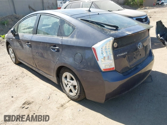 2010 Toyota Prius II with VIN JTDKN3DU6A0144856, listed as a IAAI auction lot 42253178 with 144,630 mi miles and . Bid and sale history available at DreamBid. Image 3.
