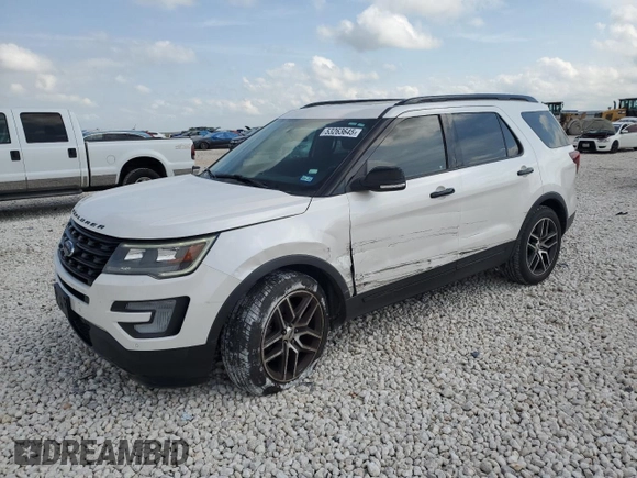 2017 Ford Explorer Sport z VIN 1FM5K8GT2HGC53978, wystawiony jako Copart lot #53263645 z przebiegiem 133 881 mil mil oraz Szkoda całkowita • Salvage title. Historia ofert i sprzedaży dostępna na DreamBid. Obrazek 1.