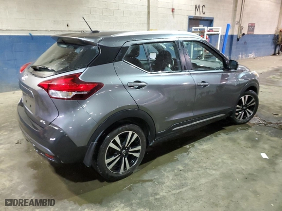 2019 Nissan Kicks SV with VIN 3N1CP5CU5KL555183, listed as a Copart auction lot 89127925 with 72,373 mi miles and Clean Title. Bid and sale history available at carsss.com. Image 3.