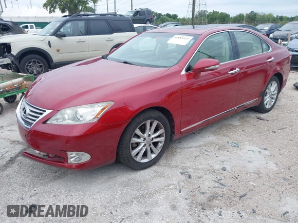 2012 Lexus ES with VIN JTHBK1EGXC2482627, listed as a IAAI auction lot 41883927 with 90,707 mi miles. Bid and sale history available at carsss.com. Image 18.