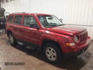2016 Jeep Patriot Sport with VIN 1C4NJRBB0GD782440, listed as a IAAI auction lot 41311967 with 160,131 mi miles and . Bid and sale history available at carsss.com. Image 1.