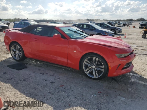 2017 Chevrolet Camaro 1LT with VIN 1G1FB3DS5H0174975, listed as a Copart auction lot 45291085 with 69,461 mi miles and Salvage Title. Bid and sale history available at carsss.com. Image 4.