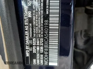 2012 Mercedes-Benz E-Class E 350 Luxury with VIN WDDHF8JBXCA540198, listed as a Copart auction lot 52406465 with 0 mi miles and Clean Title. Bid and sale history available at carsss.com. Image 13.