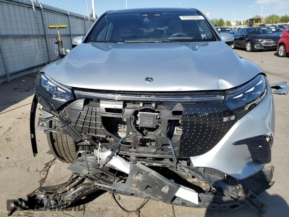 2023 Mercedes-Benz EQS with VIN 4JGDM2EB1PA005901, listed as a Copart auction lot 72763284 with 0 mi miles and Salvage Title. Bid and sale history available at carsss.com. Image 5.