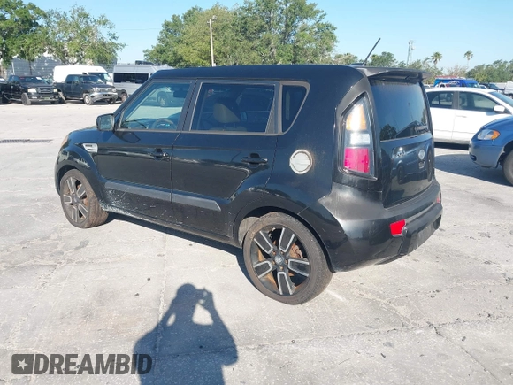 2011 Kia Soul + with VIN KNDJT2A22B7282062, listed as a IAAI auction lot 42035564 with 201,870 mi miles. Bid and sale history available at carsss.com. Image 3.