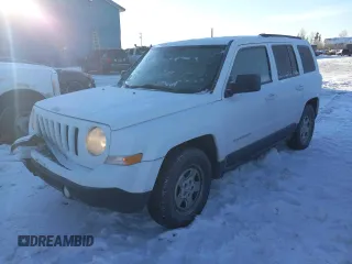 2014 Jeep Patriot Sport z VIN 1C4NJPBB1ED916020, wystawiony jako Copart lot #77492534 z przebiegiem 155 722 mil mil oraz Szkoda całkowita • Salvage title. Historia ofert i sprzedaży dostępna na DreamBid. Obrazek 1.