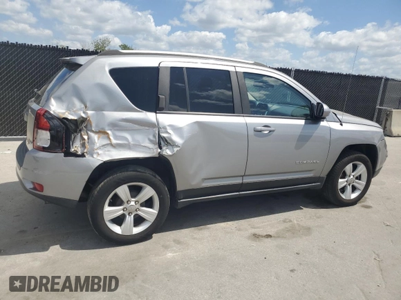 2016 Jeep Compass High Altitude Edition with VIN 1C4NJCEA3GD636436, listed as a Copart auction lot 53701105 with 80,451 mi miles and Salvage Title. Bid and sale history available at carsss.com. Image 3.