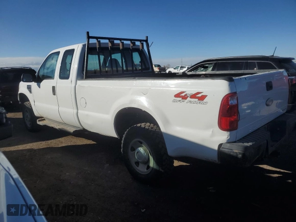 2008 Ford Super Duty F-250 SRW XL with VIN 1FTSX21528EB67839, listed as a Copart auction lot 44435535 with 87,321 mi miles and Salvage Title. Bid and sale history available at carsss.com. Image 2.