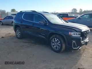 2021 GMC Acadia SLT with VIN 1GKKNMLS5MZ199728, listed as a IAAI auction lot 41452337 with 39,467 mi miles. Bid and sale history available at carsss.com. Image 1.