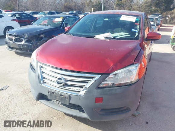 2015 Nissan Sentra SV with VIN 3N1AB7AP7FY310893, listed as a IAAI auction lot 41366971 with 130,917 mi miles and . Bid and sale history available at DreamBid. Image 6.