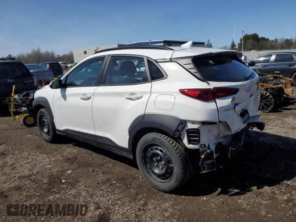 2022 Hyundai Kona Preferred with VIN KM8K22ABXNU781216, listed as a Copart auction lot 51425515 with 52,321 mi miles and Salvage Title. Bid and sale history available at DreamBid. Image 2.