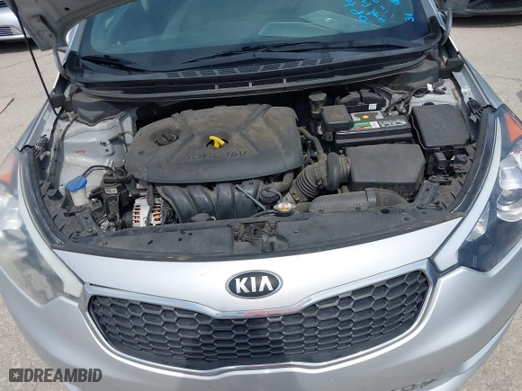 2015 Kia Forte LX with VIN KNAFK4A63F5419676, listed as a IAAI auction lot 42025595 with 137,748 mi miles. Bid and sale history available at carsss.com. Image 10.