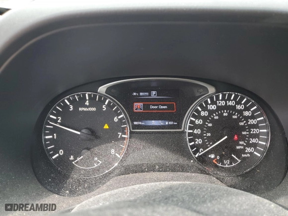 2018 Nissan Pathfinder SL with VIN 5N1DR2MM1JC671625, listed as a Copart auction lot 49857625 with 98,074 mi miles and Salvage Title. Bid and sale history available at carsss.com. Image 9.