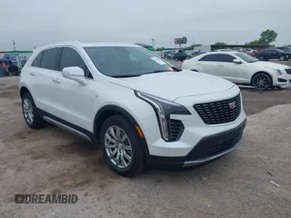 2023 Cadillac XT4 FWD Premium Luxury with VIN 1GYFZCR49PF225817, listed as a IAAI auction lot 42408494 with 5,977 mi miles and . Bid and sale history available at DreamBid. Image 1.
