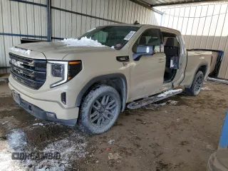 2022 GMC Sierra 1500 Elevation z VIN 3GTUUCET5NG569357, wystawiony jako Copart lot #45205765 z przebiegiem 57 322 mil mil oraz Szkoda całkowita • Salvage title. Historia ofert i sprzedaży dostępna na DreamBid. Obrazek 1.