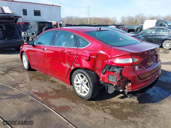 2016 Ford Fusion SE with VIN 3FA6P0H71GR298405, listed as a IAAI auction lot 41763801 with 106,354 mi miles. Bid and sale history available at carsss.com. Image 3.
