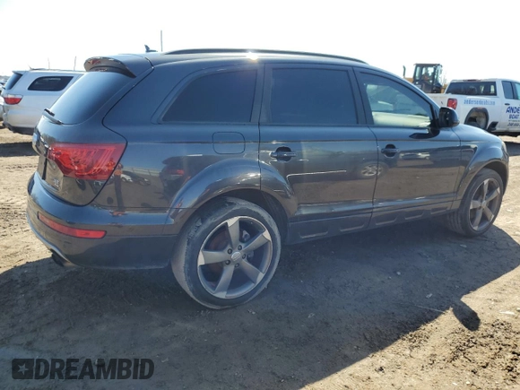 2015 Audi Q7 3.0T Premium Plus with VIN WA1LGAFE9FD001032, listed as a Copart auction lot 52765595 with 146,502 mi miles and Clean Title. Bid and sale history available at carsss.com. Image 3.