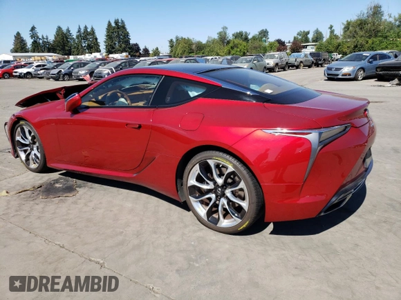 2018 Lexus LC 500h с VIN JTHHP5AY0JA004625, выставлен на аукционе Copart как лот 63081874 с пробегом 18 963 миль миль и Списание • Salvage title. История ставок и продаж доступна на DreamBid. Изображение 2.