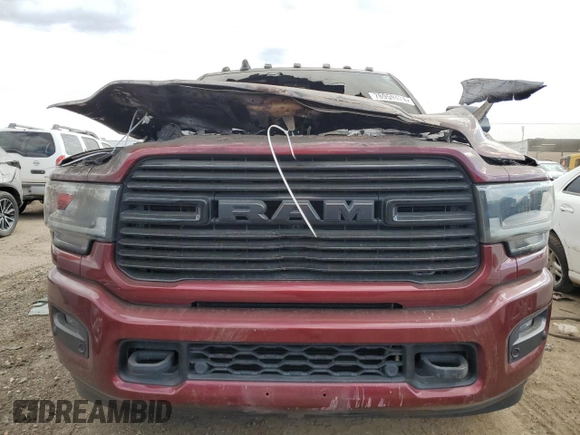 2020 Ram 3500 Laramie with VIN 3C63R3EL4LG246922, listed as a Copart auction lot 76959424 with 0 mi miles and Salvage Title. Bid and sale history available at carsss.com. Image 5.