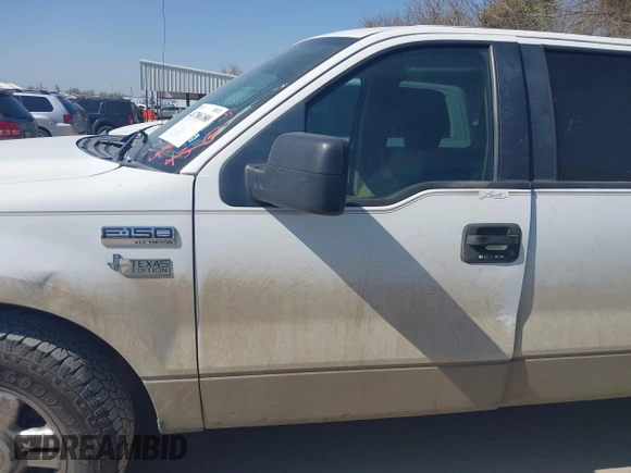 2008 Ford F-150 XL with VIN 1FTRW12W68FB28653, listed as a IAAI auction lot 41786180 with 265,640 mi miles. Bid and sale history available at carsss.com. Image 14.