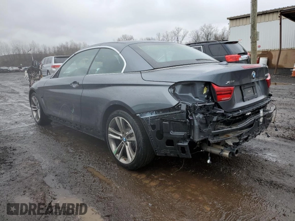 2018 BMW 4 Series 430i xDrive with VIN WBA4Z3C51JEC47788, listed as a Copart auction lot 50137095 with 80,447 mi miles and Salvage Title. Bid and sale history available at DreamBid. Image 2.