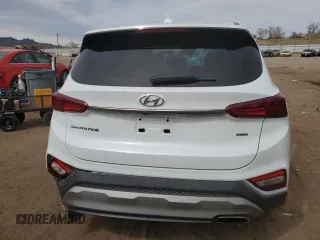 2020 Hyundai Santa Fe SEL with VIN 5NMS3CAD1LH246529, listed as a Copart auction lot 50032415 with 56,412 mi miles and Salvage Title. Bid and sale history available at carsss.com. Image 6.