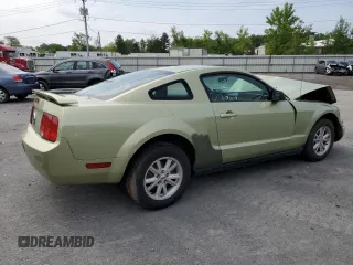 2005 Ford Mustang Deluxe with VIN 1ZVFT80N855113293, listed as a Copart auction lot 59944855 with Not provided miles and Salvage title. Bid and sale history available at DreamBid. Image 3.