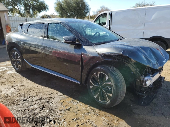 2023 Kia EV6 Wind with VIN KNDC34LA8P5150015, listed as a Copart auction lot 78726664 with 33,853 mi miles and Clean Title. Bid and sale history available at carsss.com. Image 4.