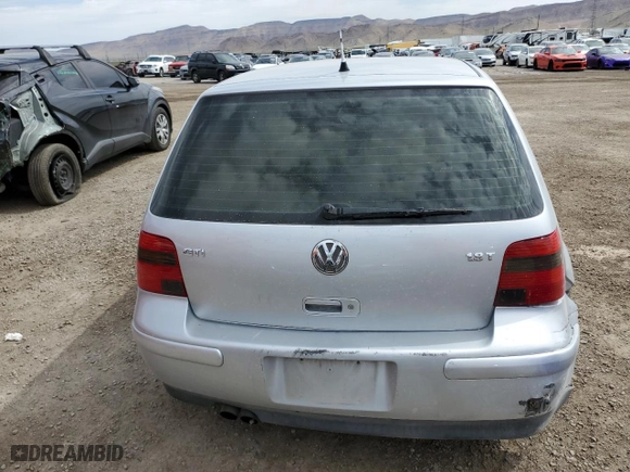 2003 Volkswagen GTI with VIN 9BWDE61J934060133, listed as a Copart auction lot 48001874 with 202,714 mi miles and Salvage Title. Bid and sale history available at carsss.com. Image 6.