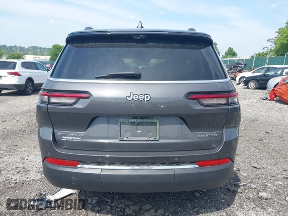 2022 Jeep Grand Cherokee Limited с VIN 1C4RJKBG3N8621834, выставлен на аукционе IAAI как лот 42249227 с пробегом 31 319 миль миль и . История ставок и продаж доступна на DreamBid. Изображение 15.