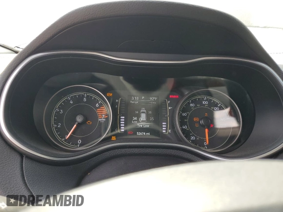 2019 Jeep Cherokee Latitude Plus z VIN 1C4PJMLB9KD393699, wystawiony jako Copart lot #56906055 z przebiegiem 52 674 mil mil oraz Szkoda całkowita • Salvage title. Historia ofert i sprzedaży dostępna na DreamBid. Obrazek 9.