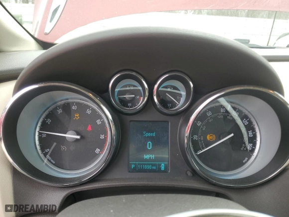 2014 Buick Verano Leather Group with VIN 1G4PS5SK8E4172325, listed as a Copart auction lot 51227575 with 111,898 mi miles and Non Repairable. Bid and sale history available at carsss.com. Image 9.