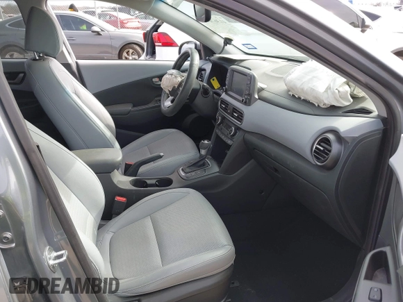 2021 Hyundai Kona Limited with VIN KM8K33A5XMU713252, listed as a IAAI auction lot 41367697 with 42,991 mi miles. Bid and sale history available at carsss.com. Image 5.