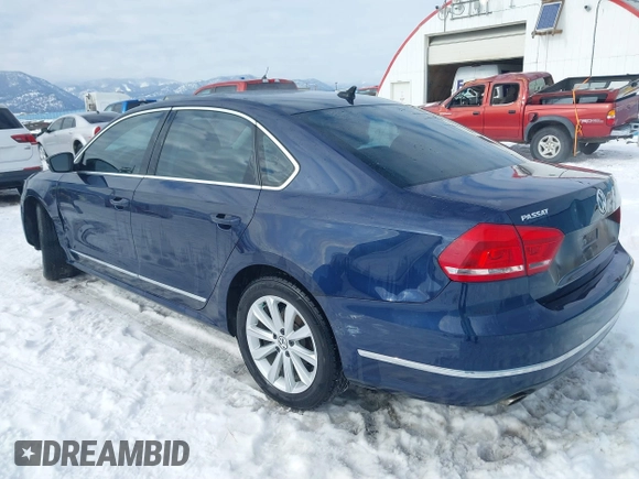 2013 Volkswagen Passat SEL Premium z VIN 1VWCP7A32DC089517, wystawiony jako IAAI lot #41546511 z przebiegiem 149 067 mil mil oraz . Historia ofert i sprzedaży dostępna na DreamBid. Obrazek 3.