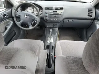 2002 Honda Civic LX with VIN 2HGES16532H577033, listed as a Copart auction lot 52639645 with 105,095 mi miles and Salvage Title. Bid and sale history available at DreamBid. Image 8.