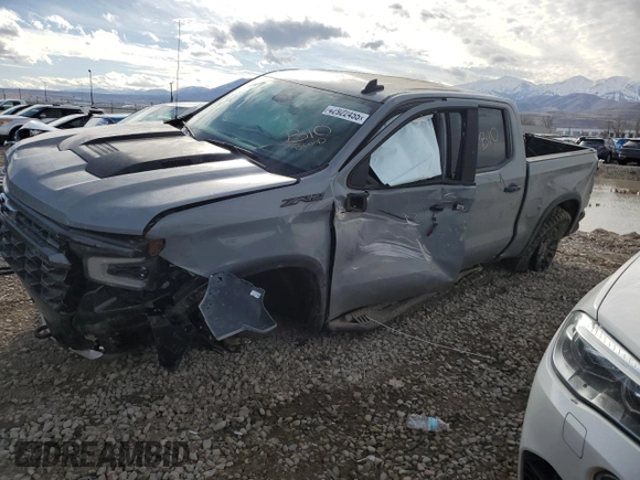 2025 Chevrolet Silverado 1500 with VIN 3GCUKHE86SG111563, listed as a Copart auction lot 42922455 with Not Provided miles and Salvage Title. Bid and sale history available at DreamBid. Image 1.