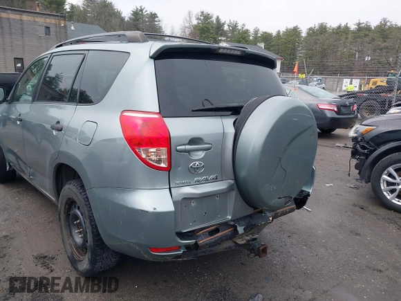 2008 Toyota RAV4 with VIN JTMBD33V586068504, listed as a IAAI auction lot 41815897 with 157,563 mi miles. Bid and sale history available at carsss.com. Image 6.