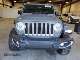 2022 Jeep Wrangler Unlimited Sahara z VIN 1C4HJXEN4NW262444, wystawiony jako Copart lot #45808695 z przebiegiem 44 517 mil mil oraz Szkoda całkowita • Salvage title. Historia ofert i sprzedaży dostępna na DreamBid. Obrazek 5.