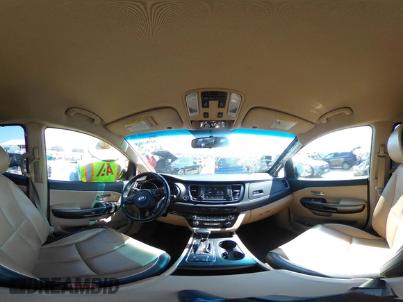 2017 Kia Sedona LX with VIN KNDMB5C16H6254544, listed as a IAAI auction lot 41961809 with 124,658 mi miles. Bid and sale history available at carsss.com. Image 18.