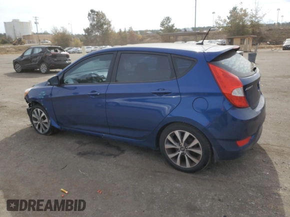 2015 Hyundai Accent Sport with VIN KMHCU5AE6FU205862, listed as a Copart auction lot 45938984 with 110,651 mi miles and Salvage Title. Bid and sale history available at carsss.com. Image 2.