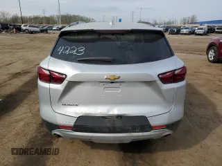 2021 Chevrolet Blazer LT z VIN 3GNKBCRS1MS564223, wystawiony jako Copart lot #53252065 z przebiegiem 53 387 mil mil oraz Nie do naprawy • Non repairable. Historia ofert i sprzedaży dostępna na DreamBid. Obrazek 6.