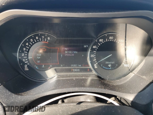 2017 Lincoln MKZ Premiere with VIN 3LN6L5A99HR609493, listed as a Copart auction lot 48124975 with 91,997 mi miles and Salvage Title. Bid and sale history available at DreamBid. Image 9.